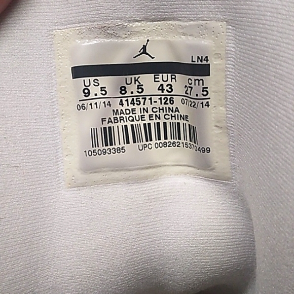 Air Jordan 13 retro (grey toe) size 9.5 M/11 W (2014 release) - Picture 5 of 14